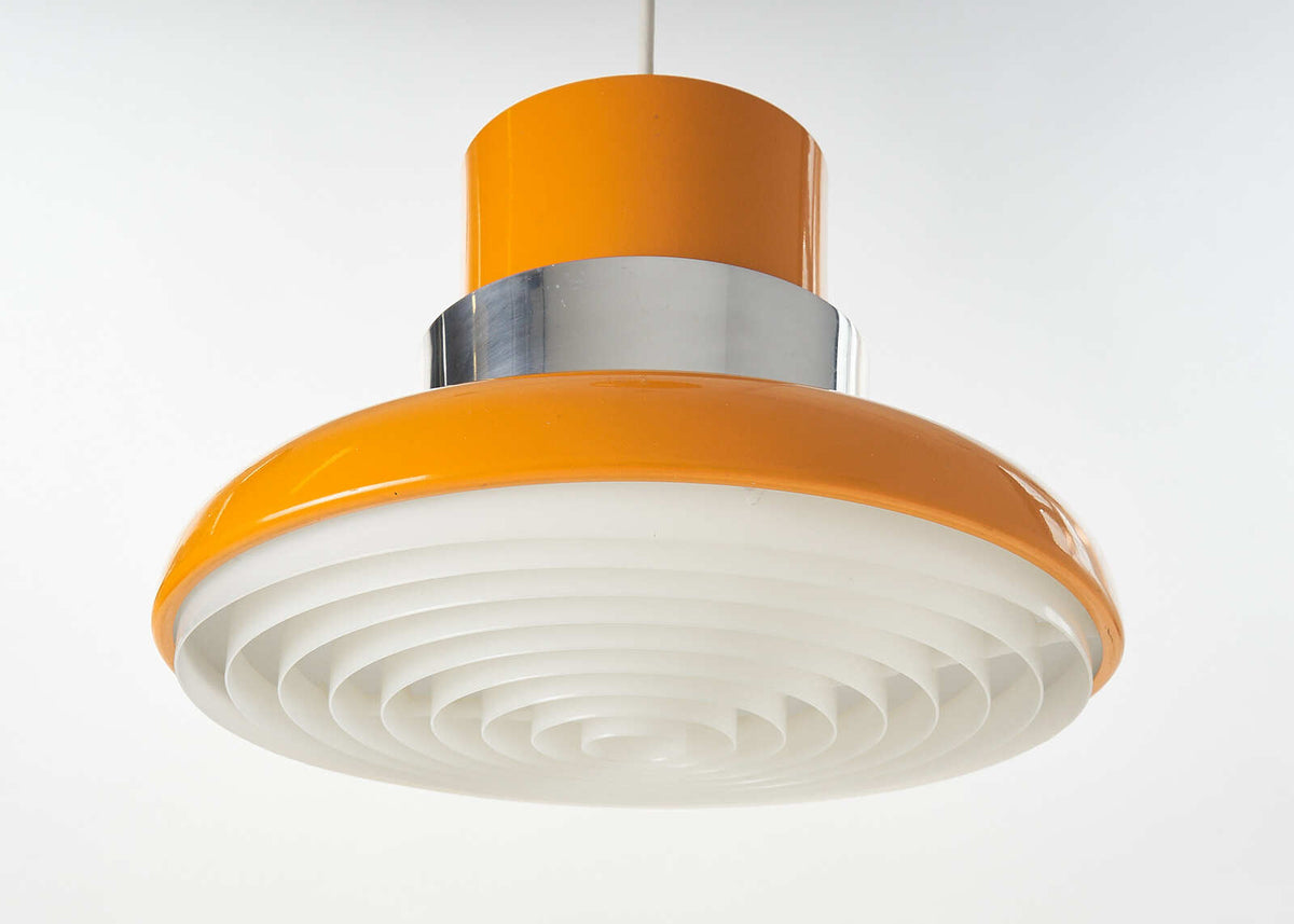 Lightolier-Yellow-Pendant-Lamp-1960s-FullRoom1125