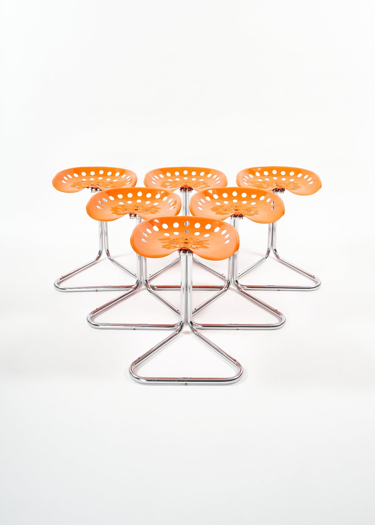 Tabourets T7 par Rodney Kinsman pour OMK