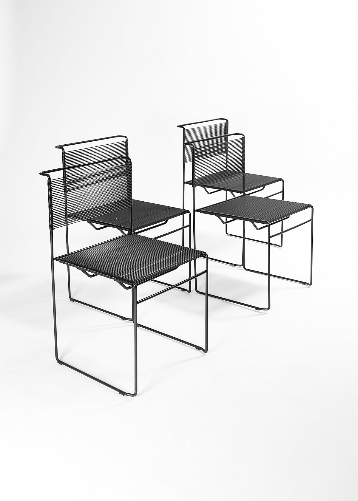 Chaises SPAGHETTI par Giandomenico Belotti pour Fly Line