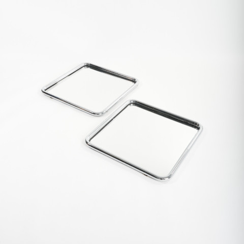 Square hoop mirror