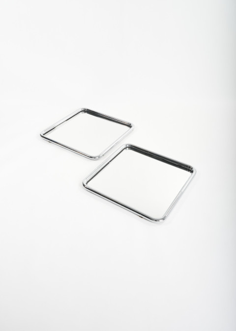 Square hoop mirror