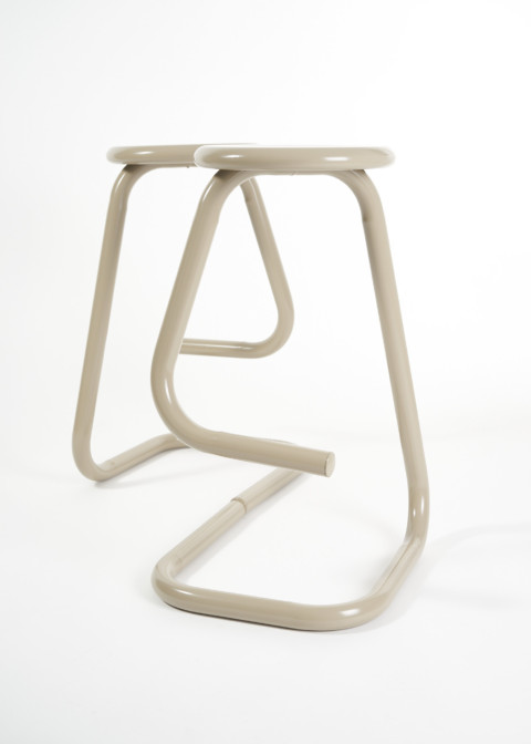 Pair of K700 stools by Philip Salmon & Hugh Hamilton for Kinetics