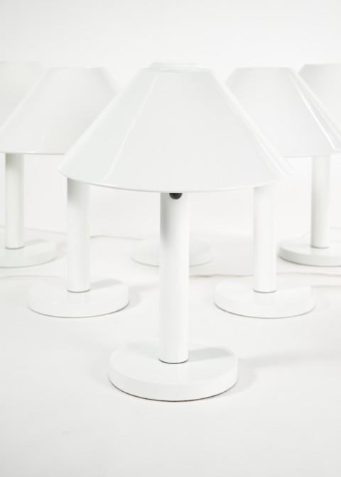 TRAPÈZE desk lamp by André Desrosiers for Sverige