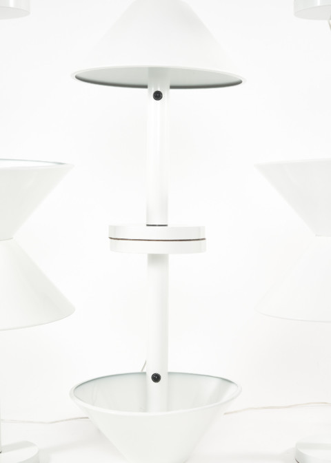 TRAPÈZE desk lamp by André Desrosiers for Sverige