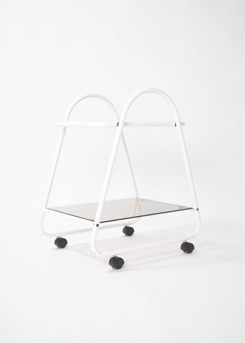 ARCHWAY tubular bar cart/trolley