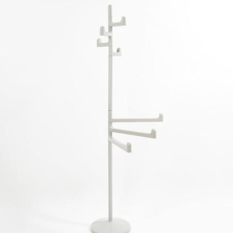 Gray coat stand by Makio Hasuike for Gedy