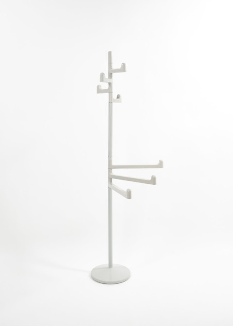 Gray coat stand by Makio Hasuike for Gedy