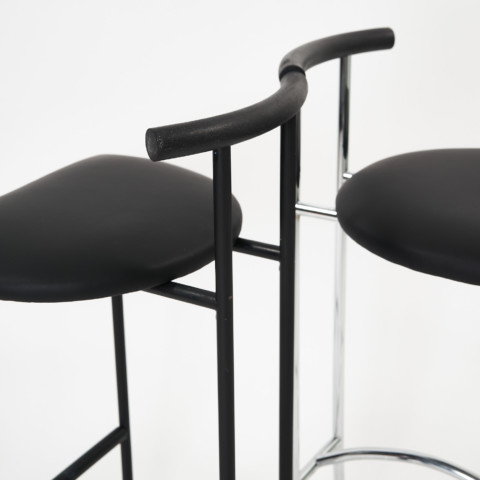 Pair of Tokyo stools by Rodney Kinsman for Bieffeplast