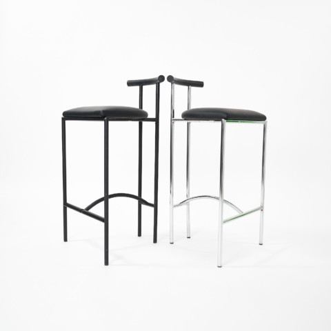 Pair of Tokyo stools by Rodney Kinsman for Bieffeplast