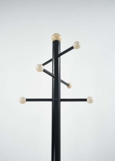 Artisanal Atomic Age coat stand