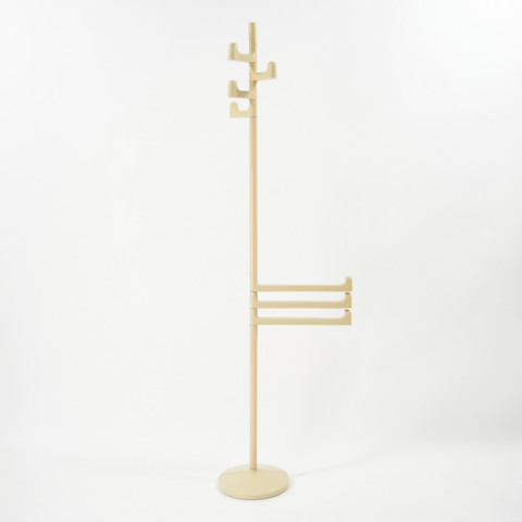 Beige coat stand by Makio Hasuike for Gedy