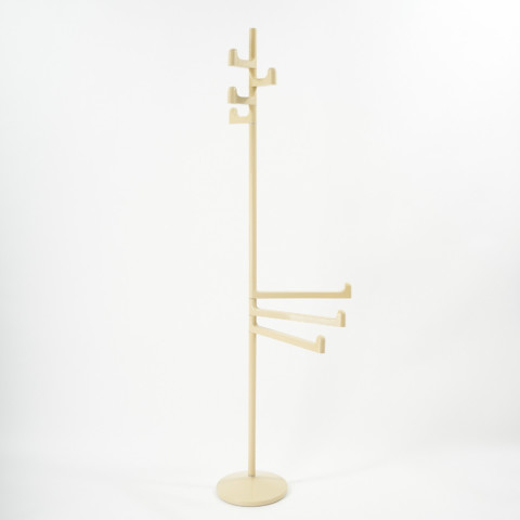 Beige coat stand by Makio Hasuike for Gedy