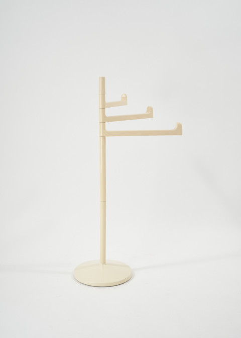 Beige towel rack by Makio Hasuike for Gedy