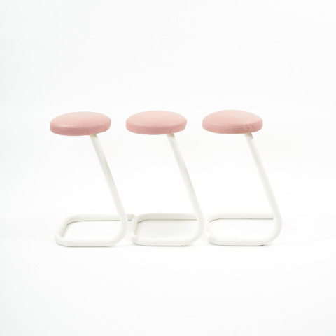 Trio of PAPERCLIP stools for Amisco