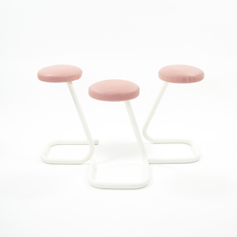 Trio of PAPERCLIP stools for Amisco