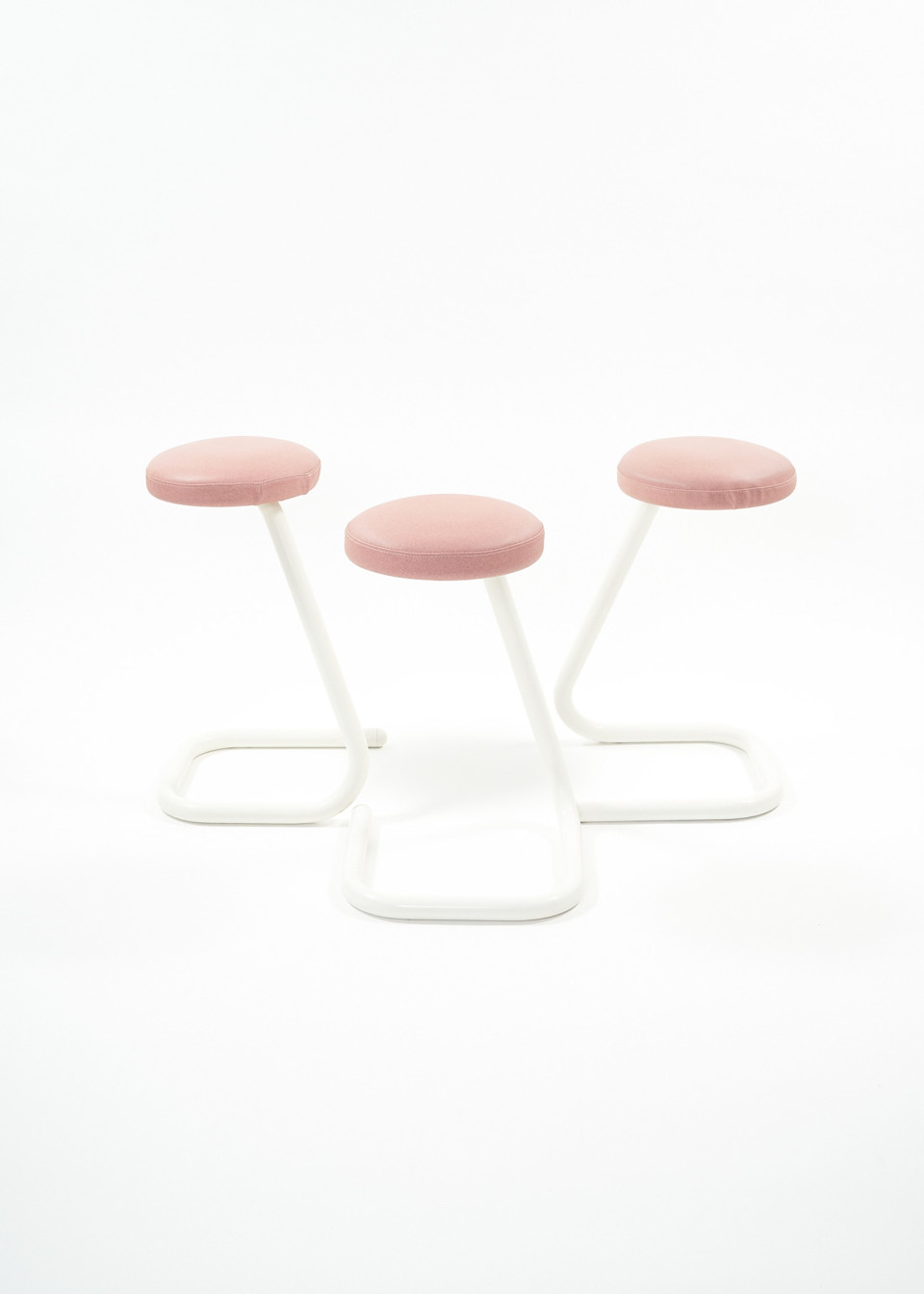 Trio of PAPERCLIP stools for Amisco